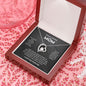 To My Loving Mom - Forever Love Necklace
