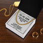 To My Son - Cuban Link Chain Necklace