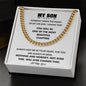 My Son - Cuban Link Chain Necklace