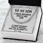 To My Son - Cuban Link Chain Necklace