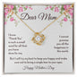 Dear Mom - Love Knot Necklace