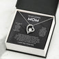 To My Loving Mom - Forever Love Necklace